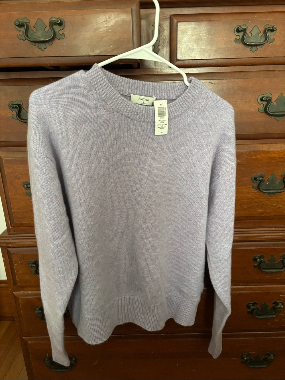 Aritzia Women’s Light Lavender Crewneck Sweater